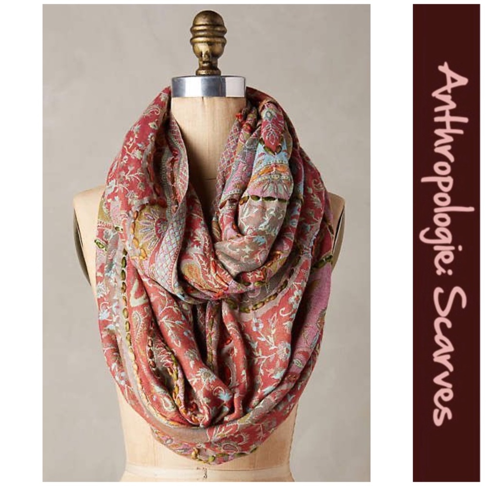 Anthro “Darjeeling Infinity Scarf” by Raj